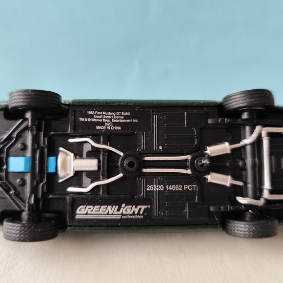 3/$25💙GreenLight 1:64 1968 for&d Mustang GT Fastback - Highland Green - Picture 5 of 9